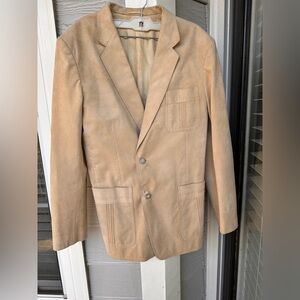 Ying Tai Ltd Vintage Women’s M? Tailored Suede Leather Jacket Coat 1960 HongKong
